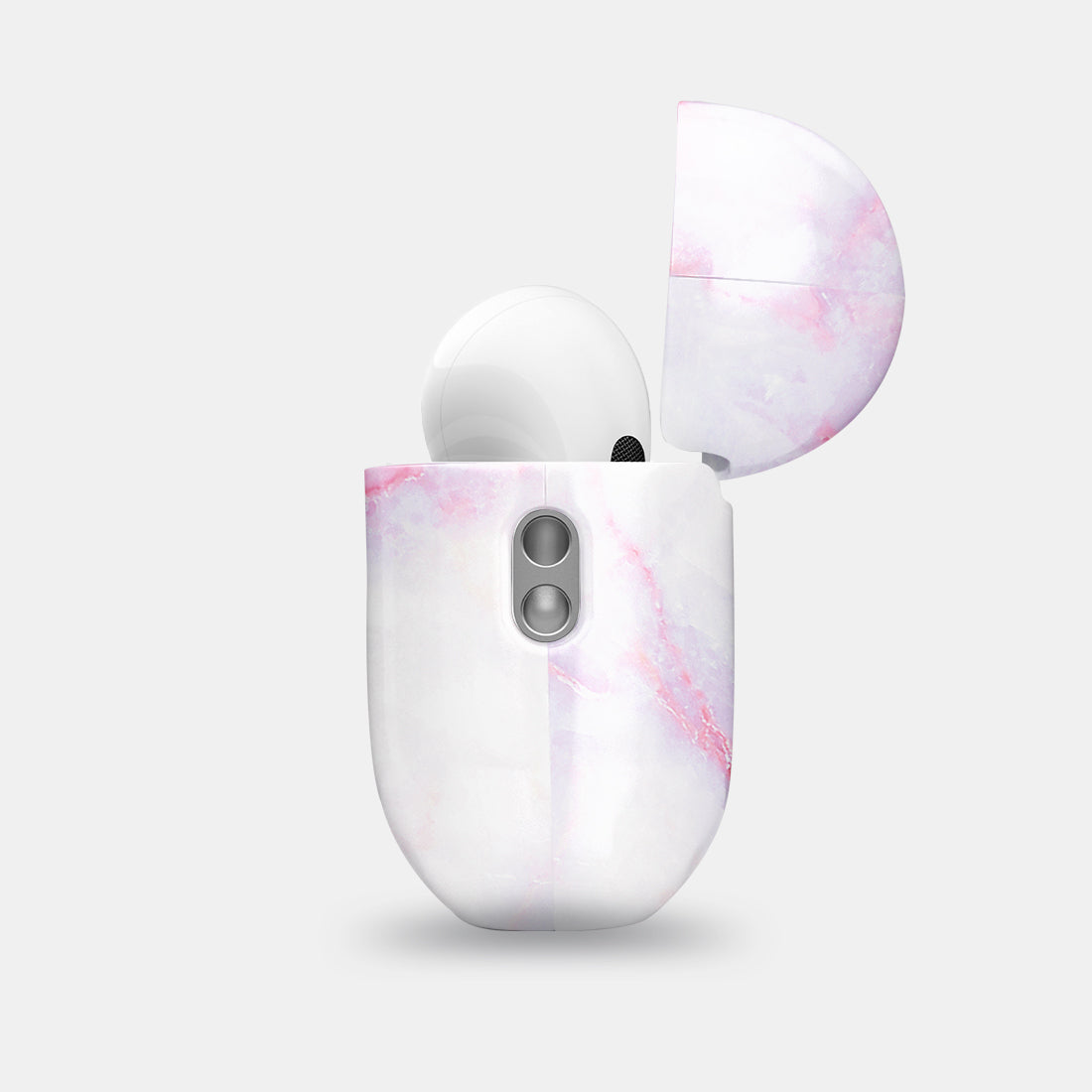 粉紅石紋 客製化 AirPods Pro 2 保護殼