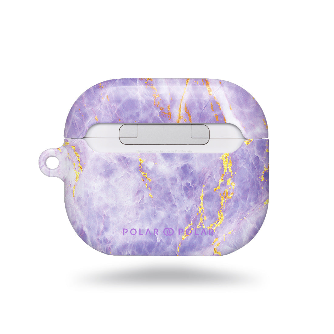 紫色沙金紋 | 客製化 AirPods 3 保護殼