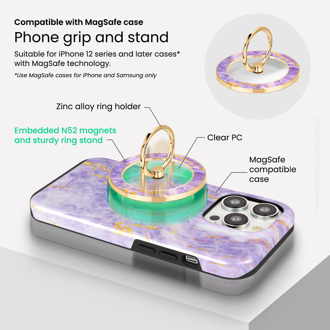 Standard_MagSafe Phone Grip and Ring Holder