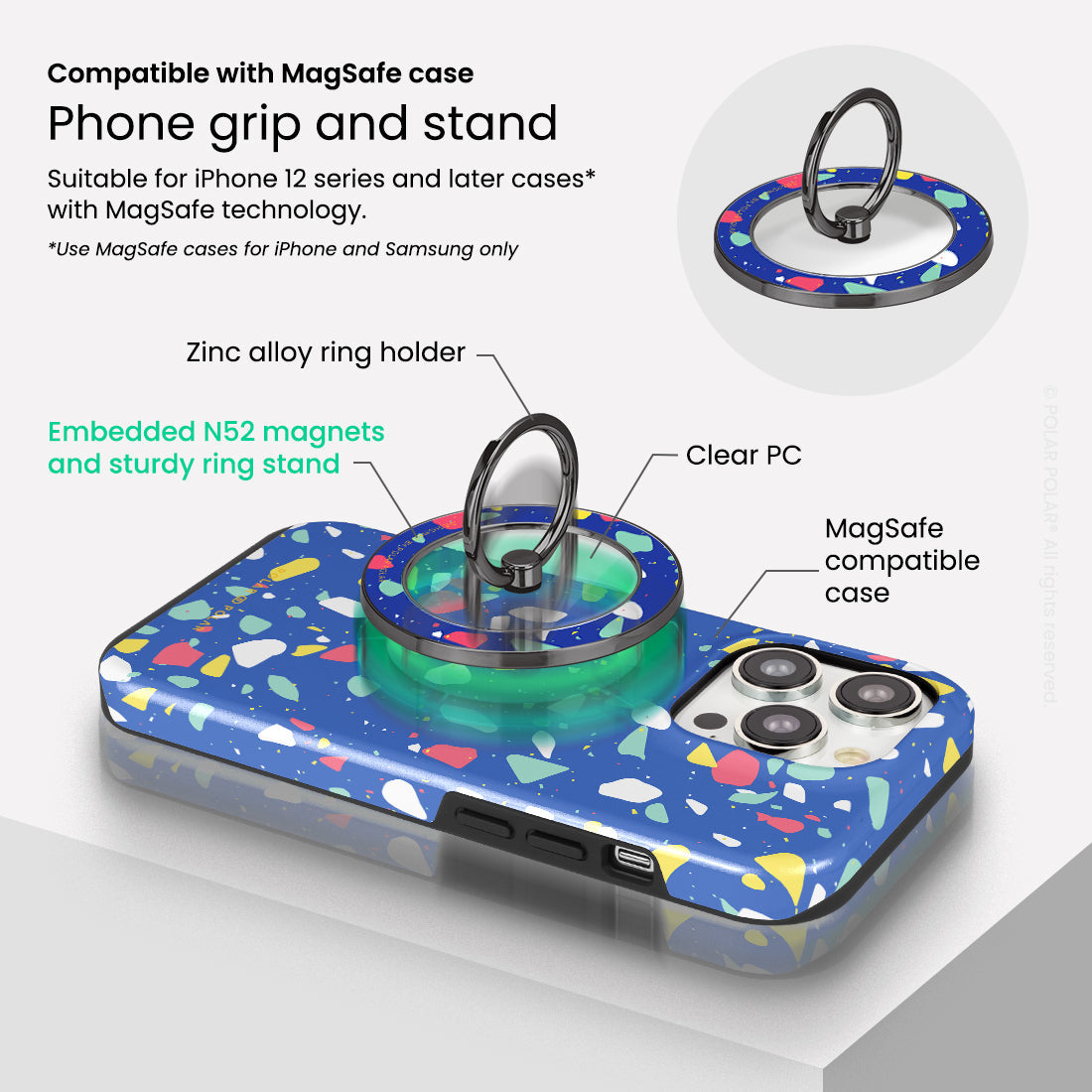 Standard_MagSafe Phone Grip and Ring Holder