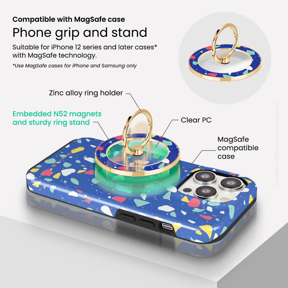 Standard_MagSafe Phone Grip and Ring Holder