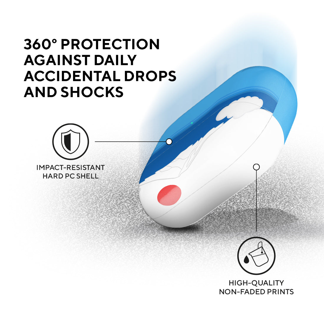 夏の富士山 AirPods Pro 耳機保護套