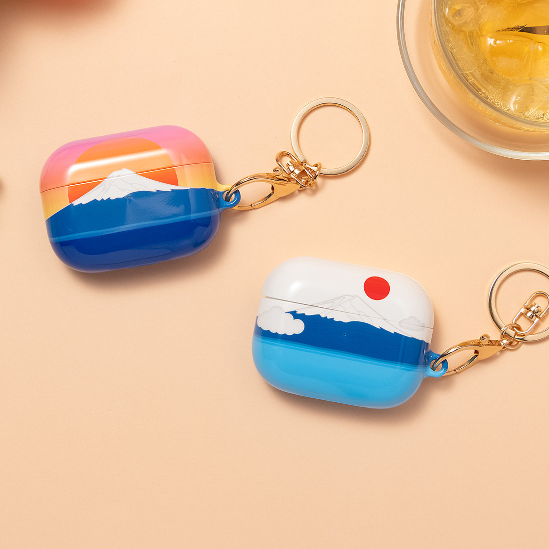 夏の富士山 客製化 AirPods Pro 耳機保護套