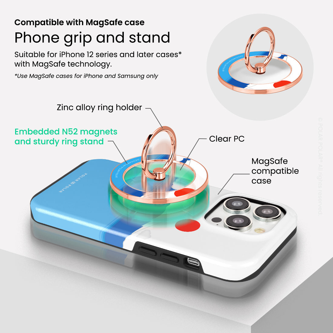 Standard_MagSafe Phone Grip and Ring Holder