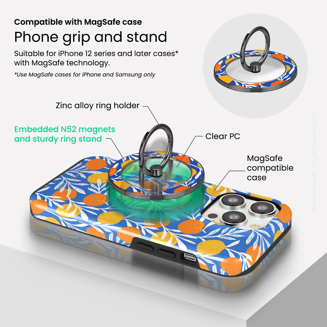 Standard_MagSafe Phone Grip and Ring Holder