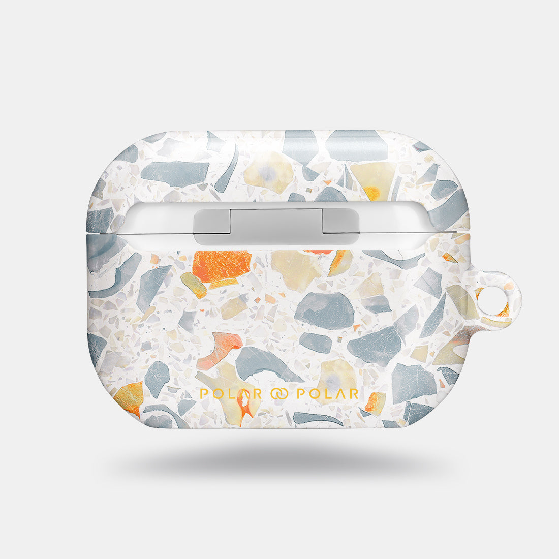 灰色水磨石 | 客製化 AirPods Pro 2 耳機保護套
