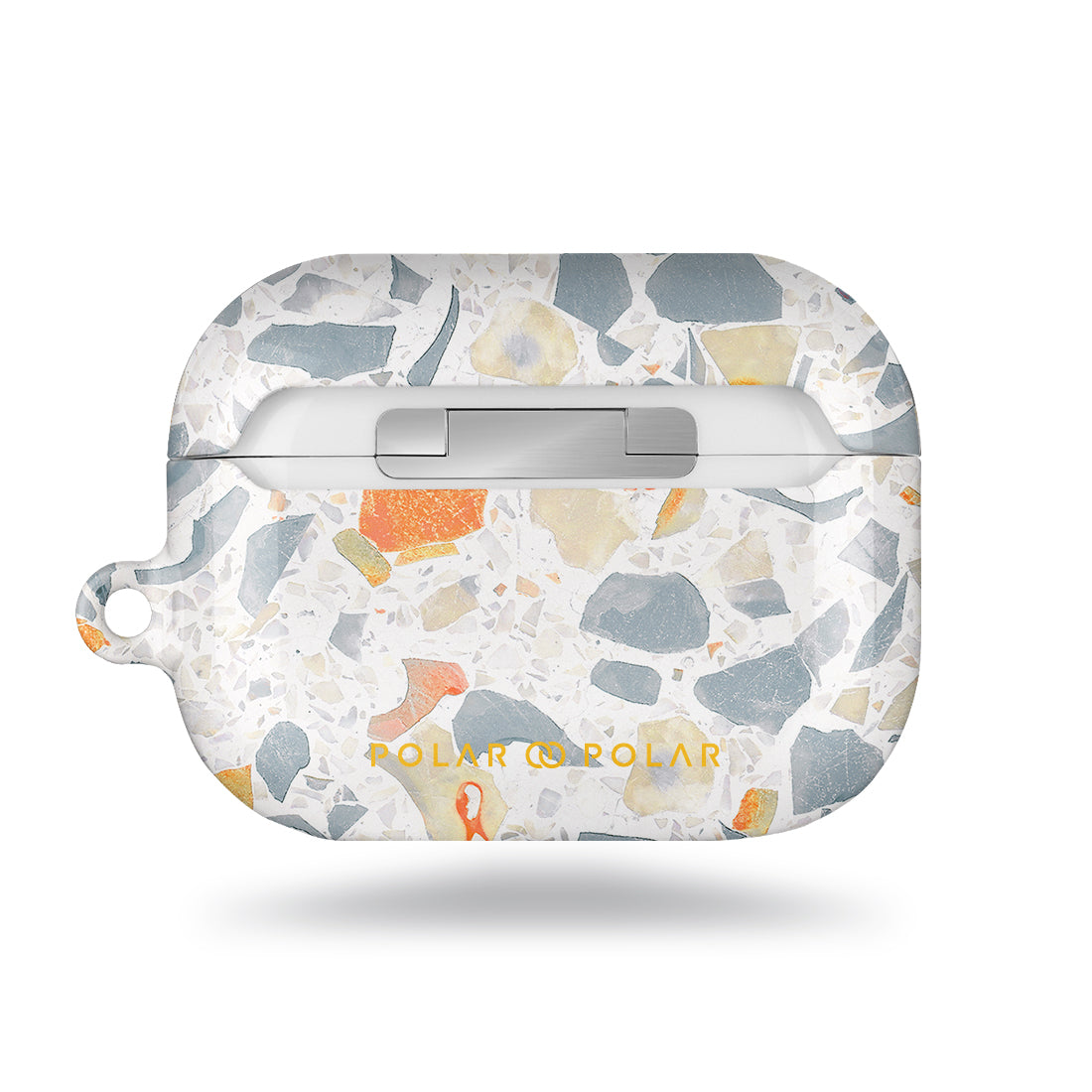 灰色水磨石 客製化 AirPods Pro 保護殼