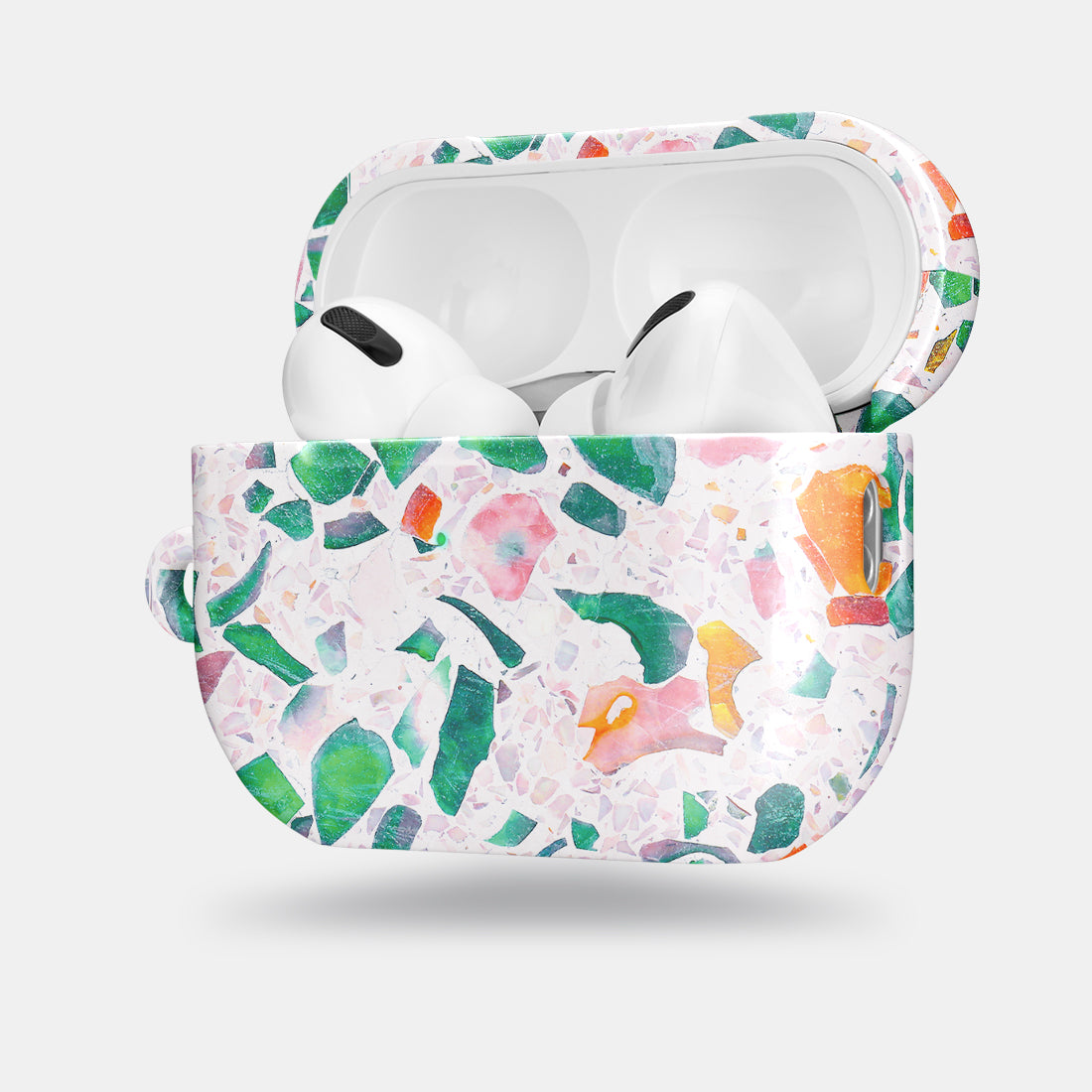 湖藍水磨石 | 客製化 AirPods Pro 2 耳機保護套