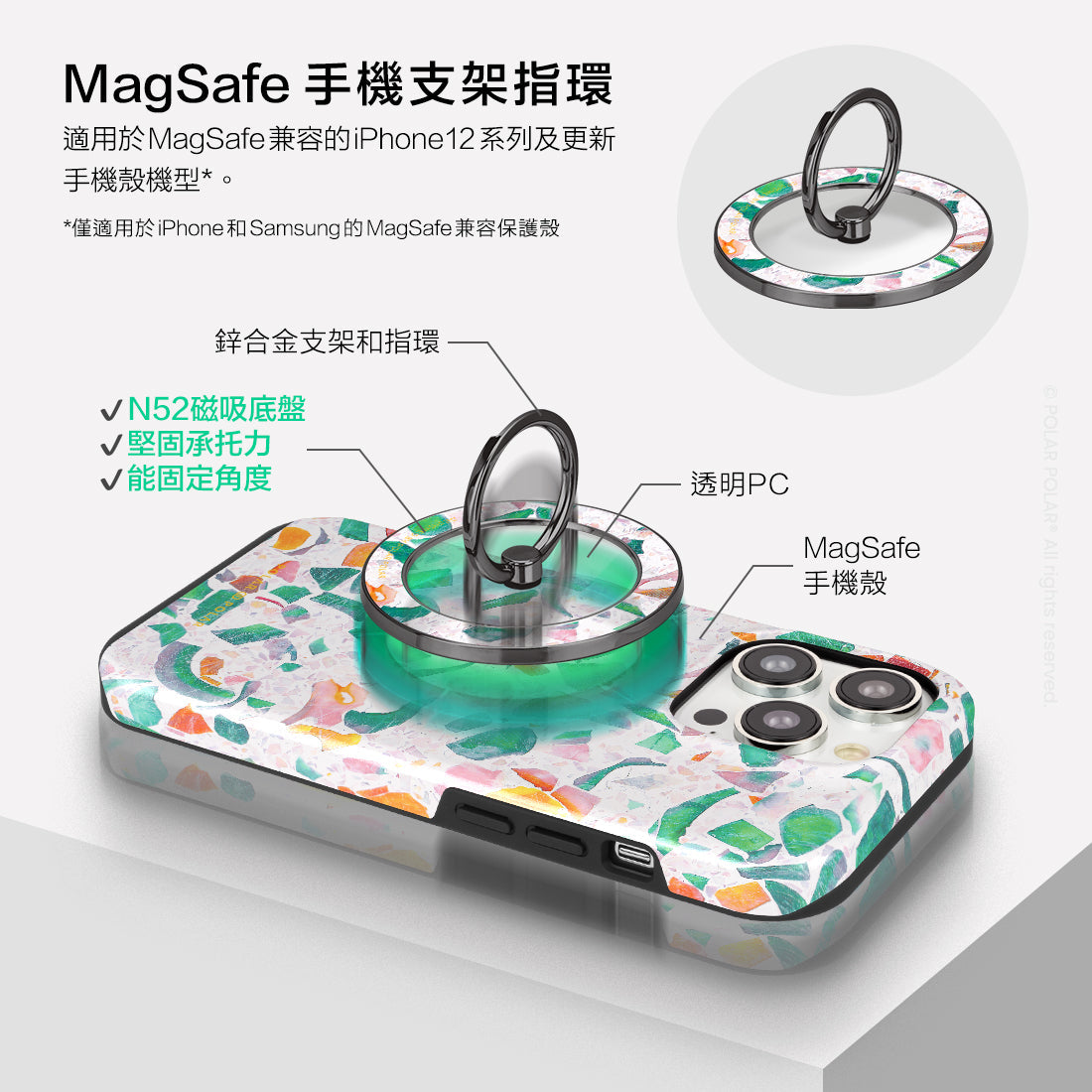 Standard_MagSafe Phone Grip and Ring Holder | TC