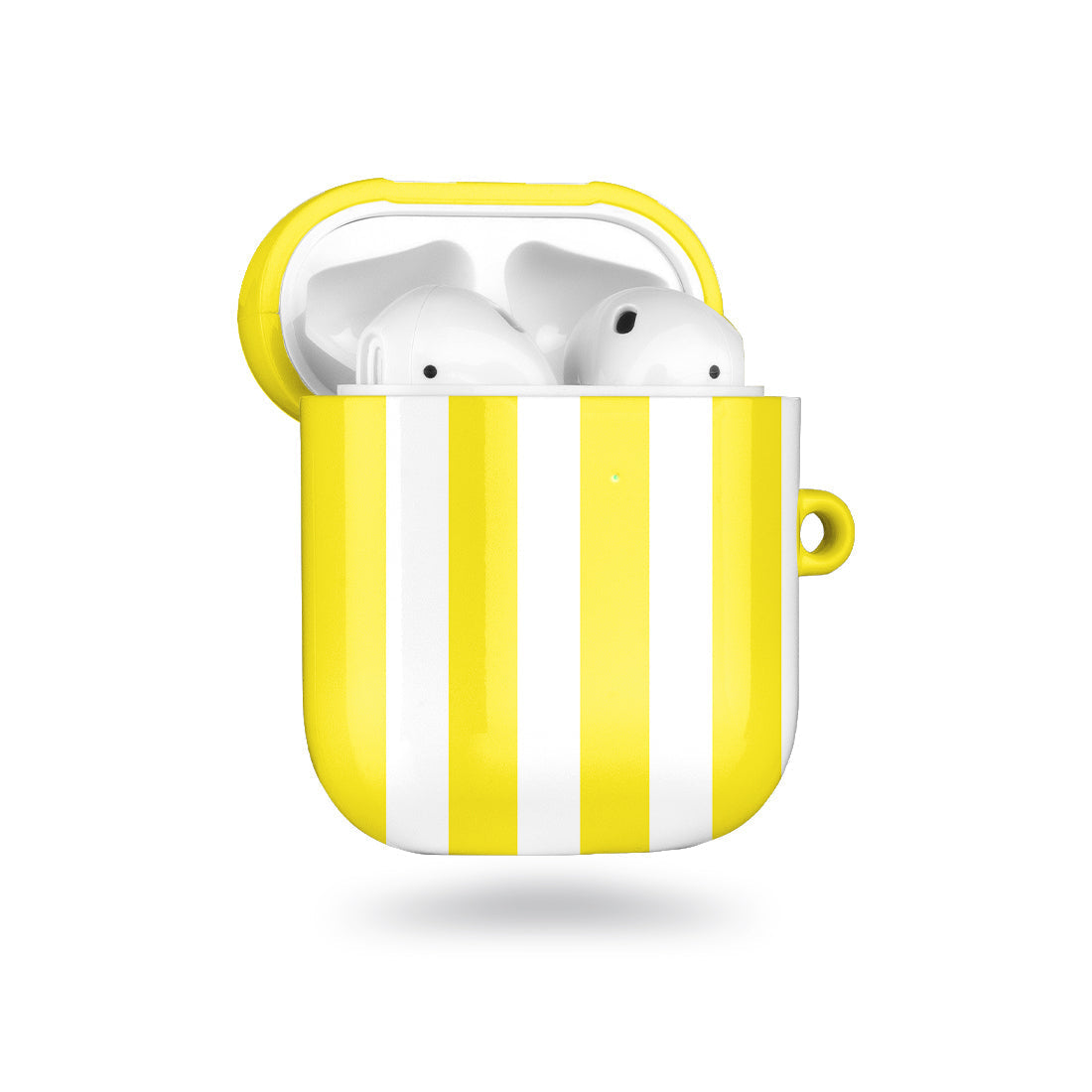 黃色直紋 AirPods 保護殼